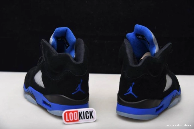 Reps LUCY Jordan Air 5 Racer Blue CT4838-004 0627